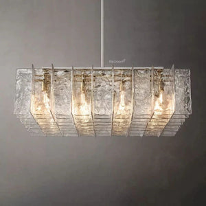 Latticy Square Chandelier 48" - Zonesus