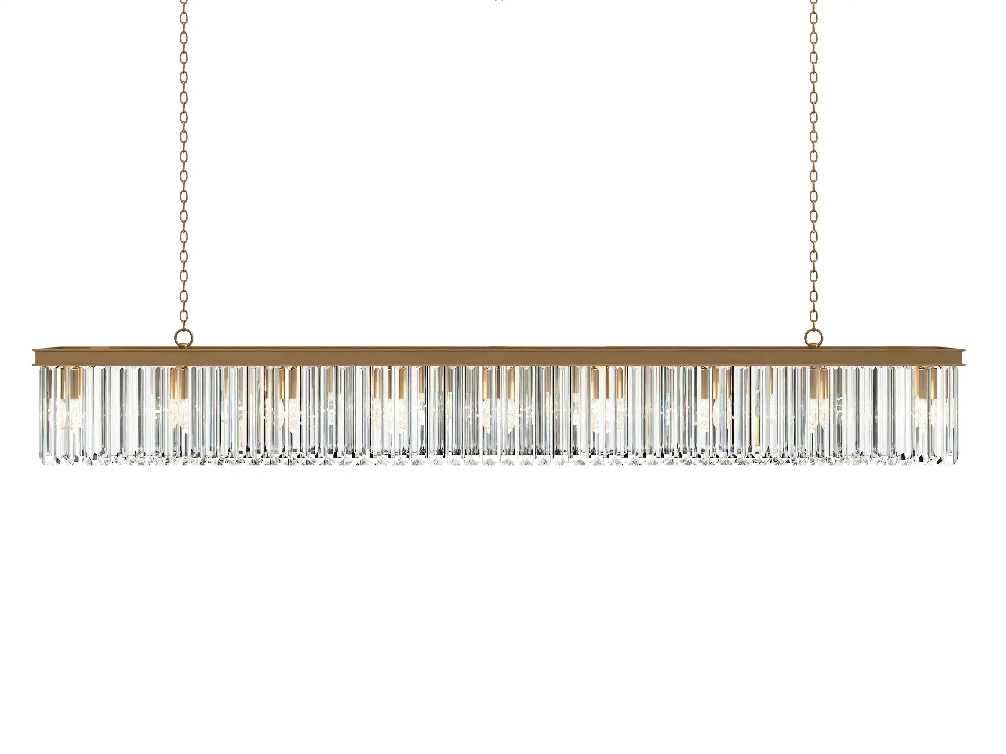 Leyland Rectangular Chandelier - Zonesus