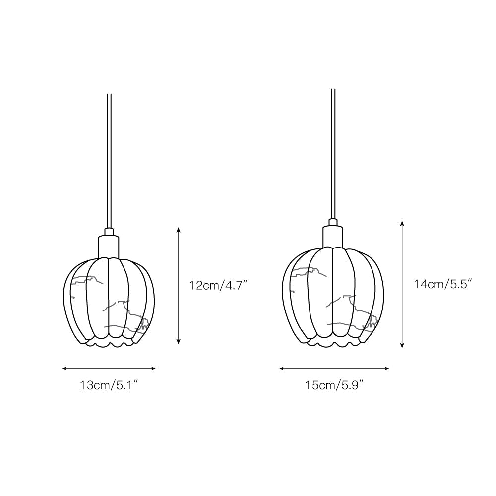 Lilin Alabaster Pendant Light - Zonesus
