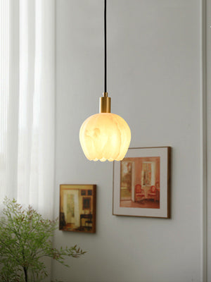 Lilin Alabaster Pendant Light - Zonesus