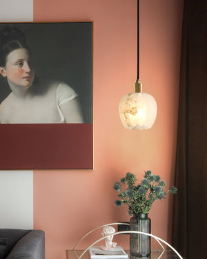 Lilin Alabaster Pendant Light - Zonesus
