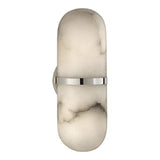 Charlene Marble Mirror Front Wall Sconce - Zonesus
