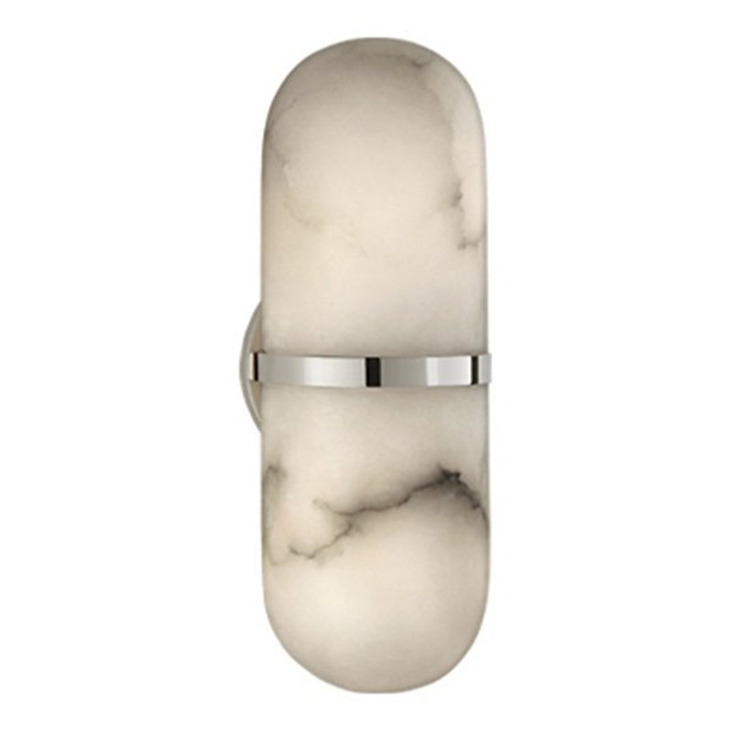 Charlene Marble Mirror Front Wall Sconce - Zonesus