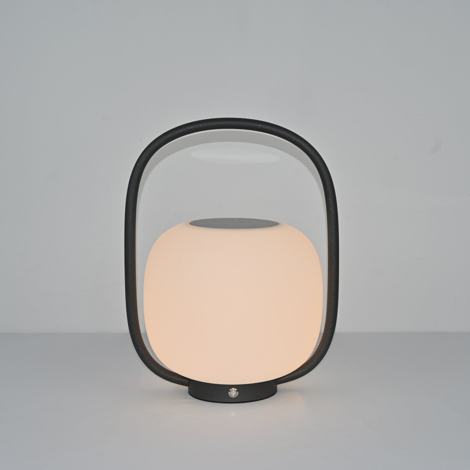 AuraFrame Outdoor Lantern Floor Lamp