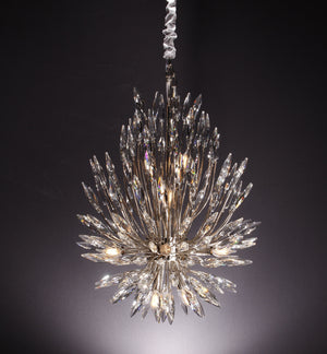 Lily Starburst Crystal Sputnik Chandelier - Zonesus