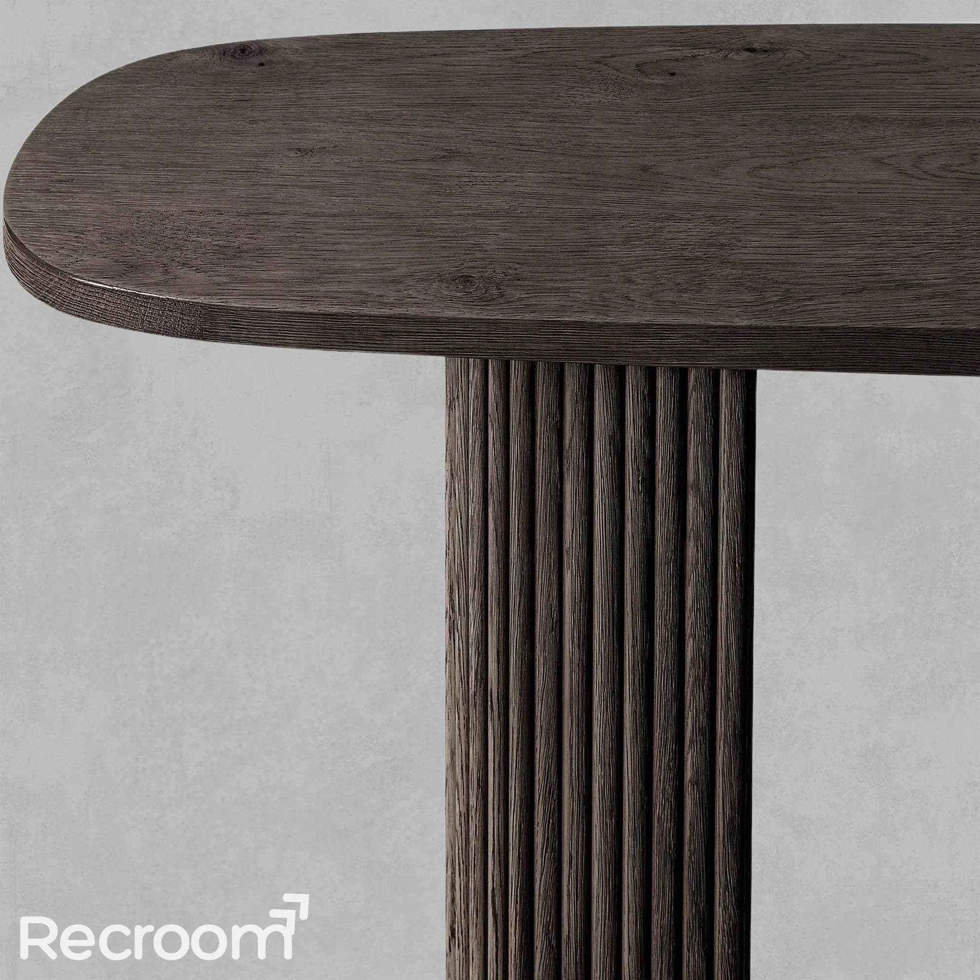 Muelho Plank Wood Console Table - Zonesus
