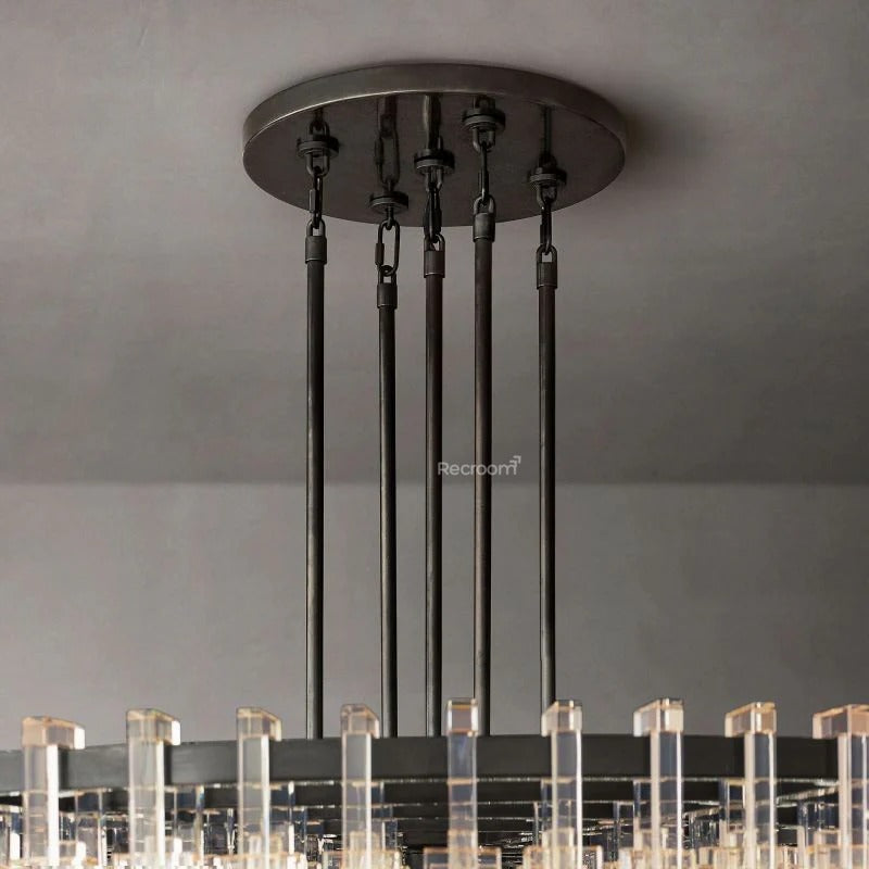 Marige Round Chandelier 60" - Zonesus
