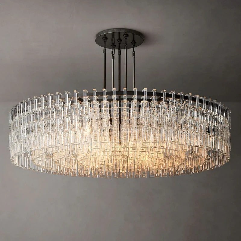 Marige Round Chandelier 60" - Zonesus