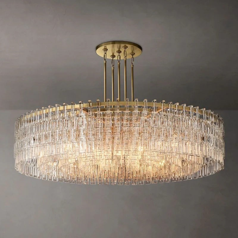 Marige Round Chandelier 60" - Zonesus
