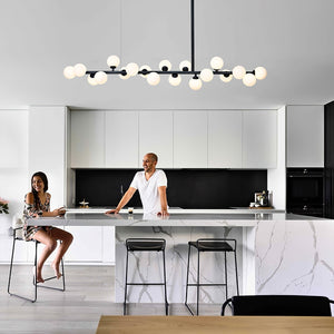 Linear Balls Chandelier - Zonesus