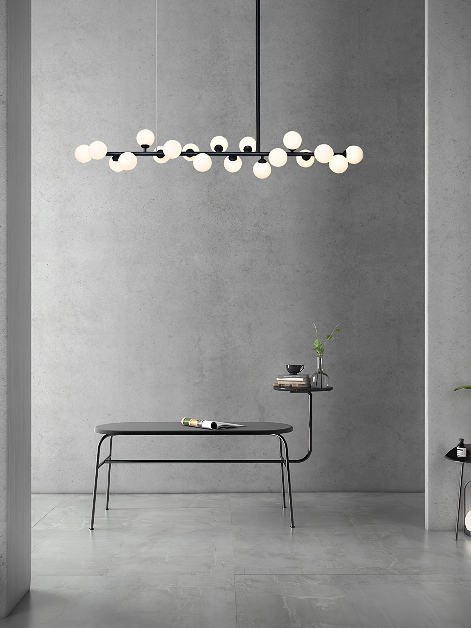 Linear Balls Chandelier - Zonesus