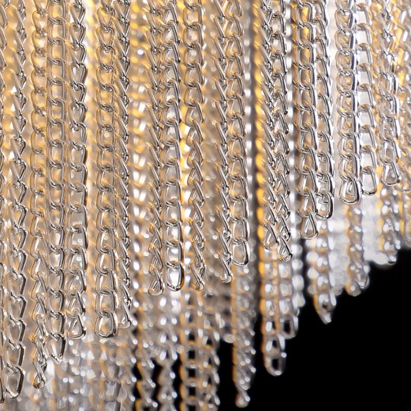Modern Aluminum Chain Tassel Pendant - Zonesus