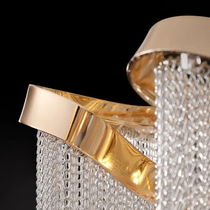 Modern Aluminum Chain Tassel Pendant - Zonesus