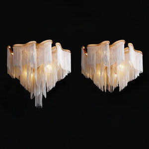 Modern Aluminum Chain Tassel Pendant - Zonesus
