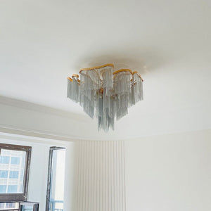 Modern Aluminum Chain Tassel Pendant - Zonesus