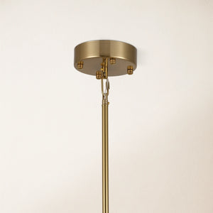 Moira Alabaster Round Chandelier 24"D#Finish_Gold