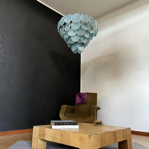 Murano Chandelier 57 Blue - Zonesus