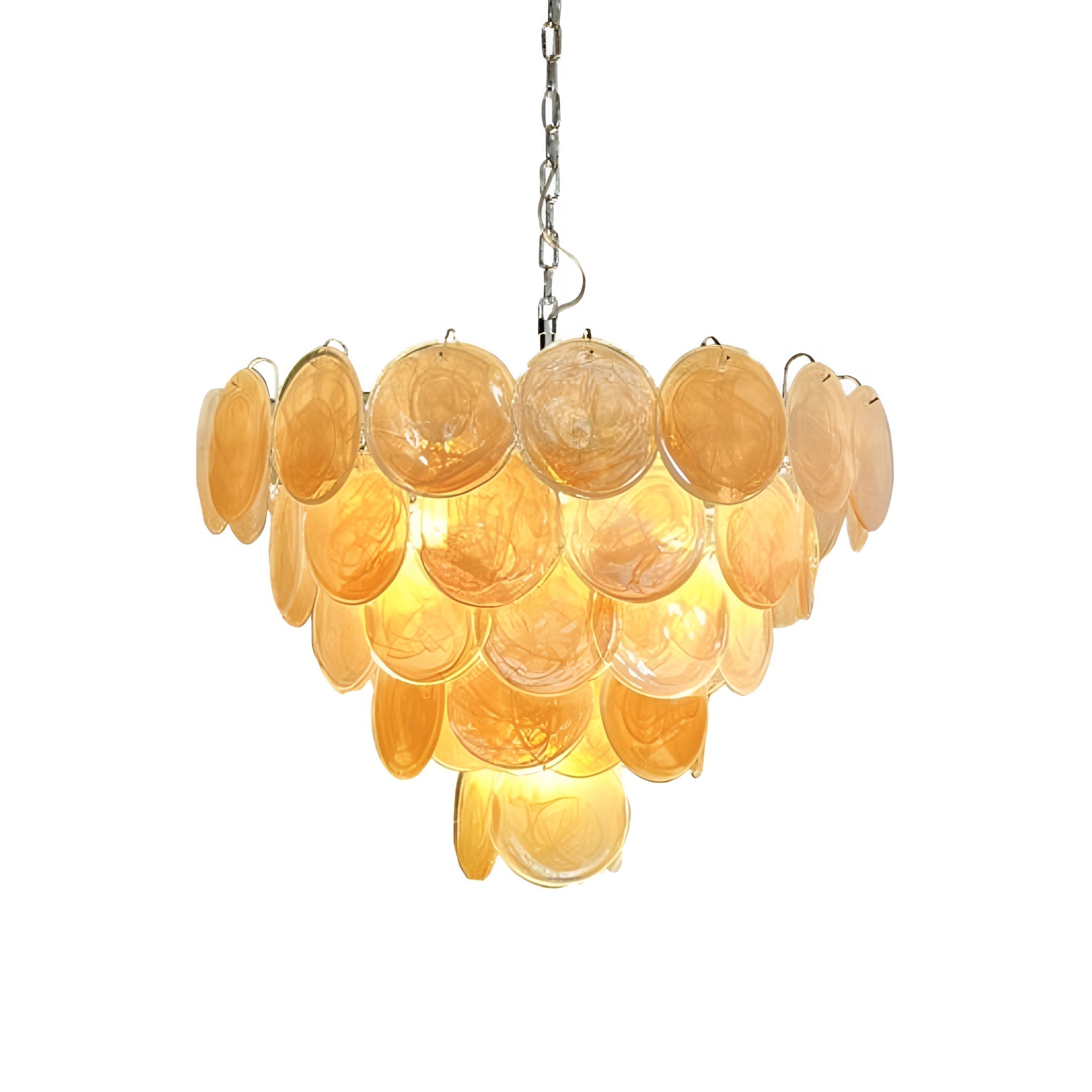 Murano Chandelier 57 Gold - Zonesus