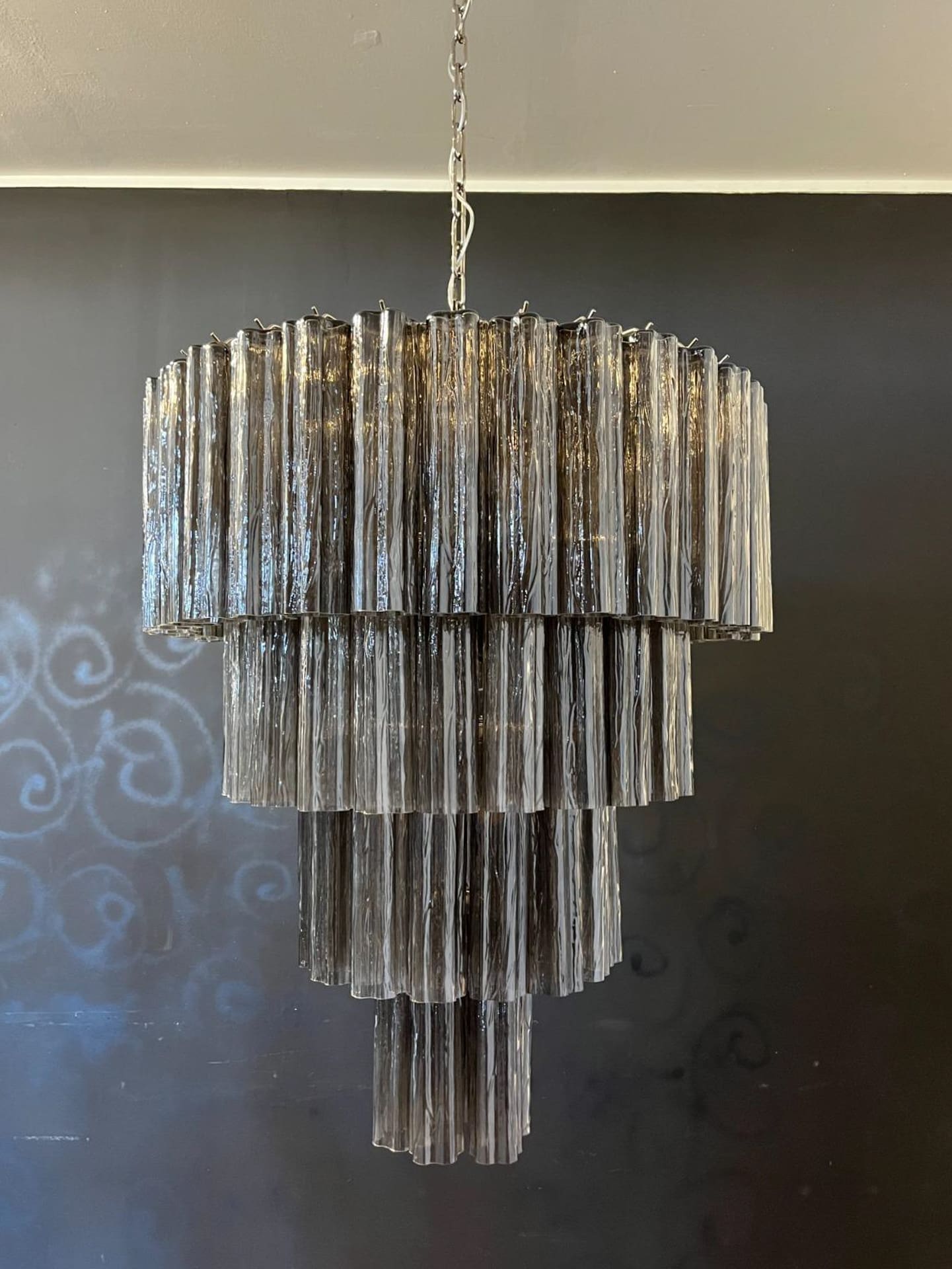 Murano Chandelier – 78 tubes – Smoked - Zonesus