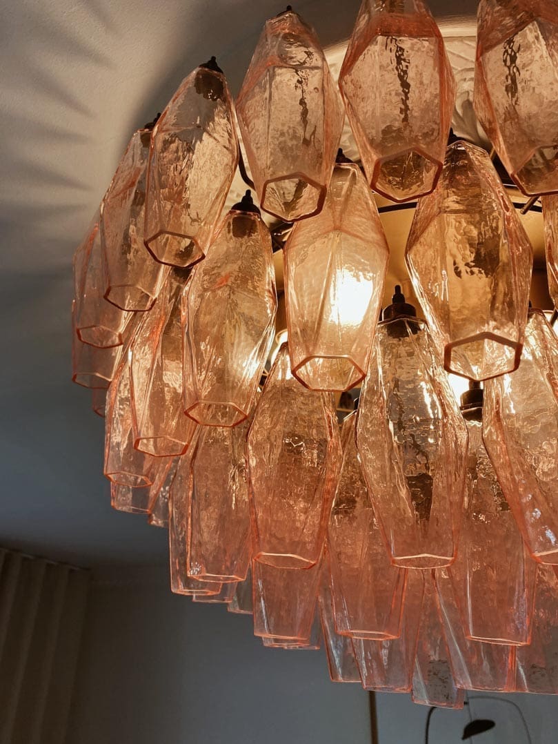 Murano Chandelier – Poliedri – 84 glasses - Zonesus