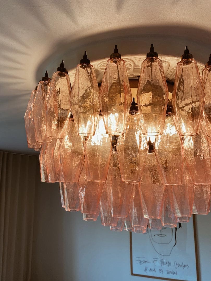 Murano Chandelier – Poliedri – 84 glasses - Zonesus