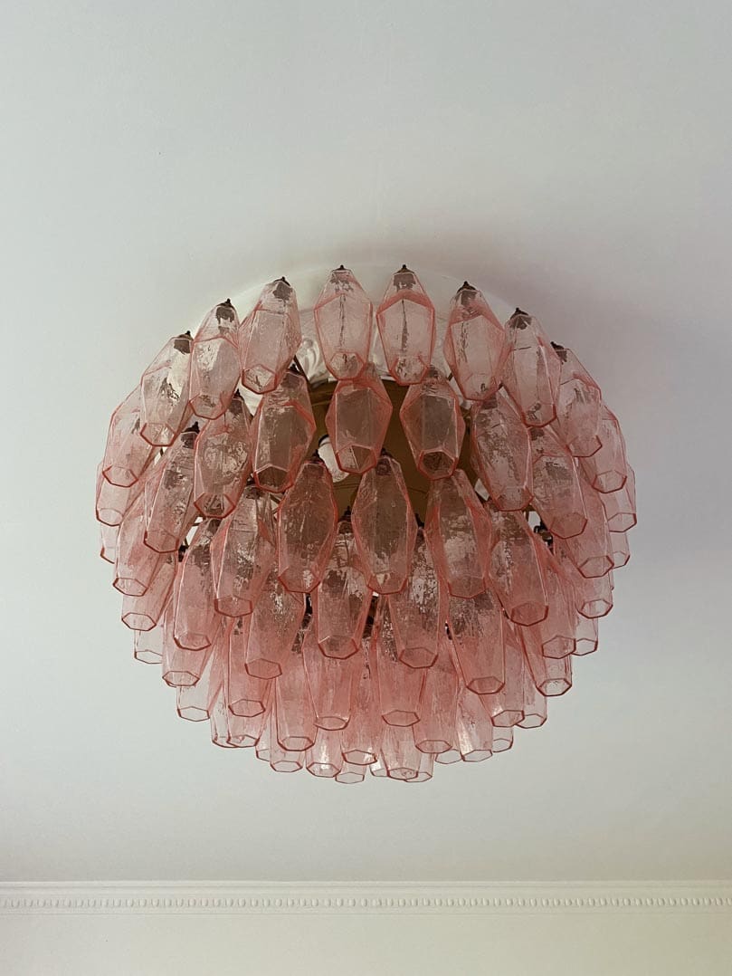 Murano Chandelier – Poliedri – 84 glasses - Zonesus
