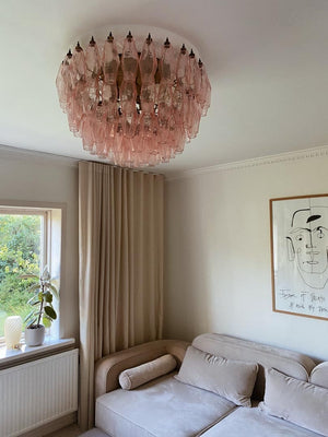 Murano Chandelier – Poliedri – 84 glasses - Zonesus