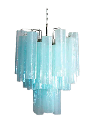 Murano Chandelier – 30 tubes – Opal - Zonesus