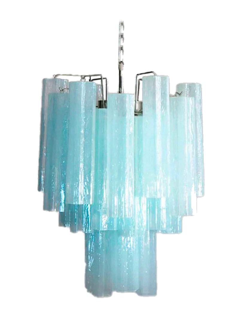 Murano Chandelier – 30 tubes – Opal - Zonesus