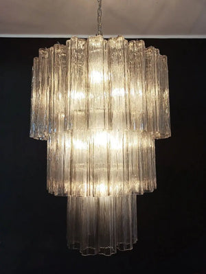 Murano Chandelier – 52 tubes – Smoked - Zonesus