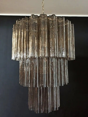 Murano Chandelier – 52 tubes – Smoked - Zonesus