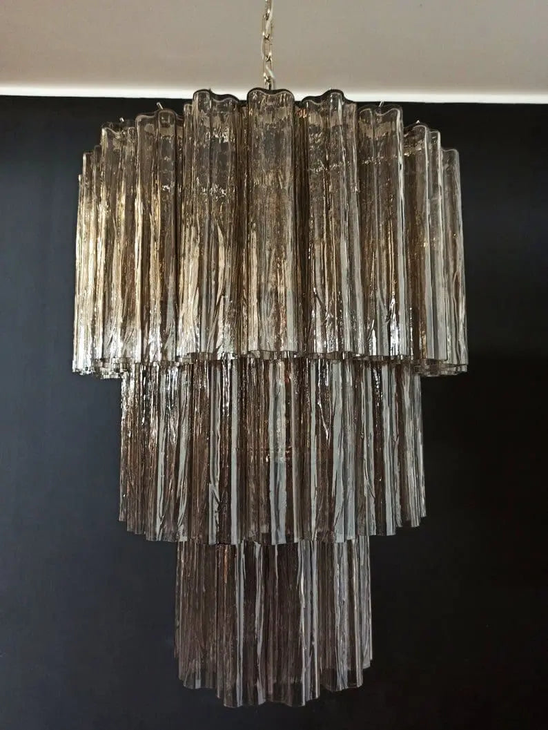 Murano Chandelier – 52 tubes – Smoked - Zonesus
