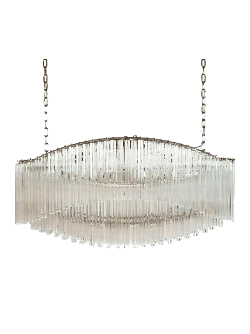 Murano Chandelier – Pagoda – 292 prisms – Transparent - Zonesus