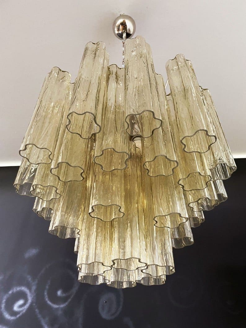 Murano Chandelier – 36 tubes – Yellow - Zonesus