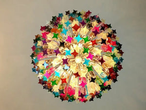Murano Chandelier – 184 prisms – Multi - Zonesus