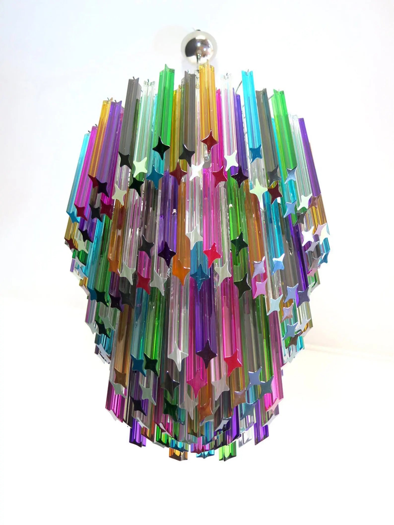 Murano Chandelier – 184 prisms – Multi - Zonesus