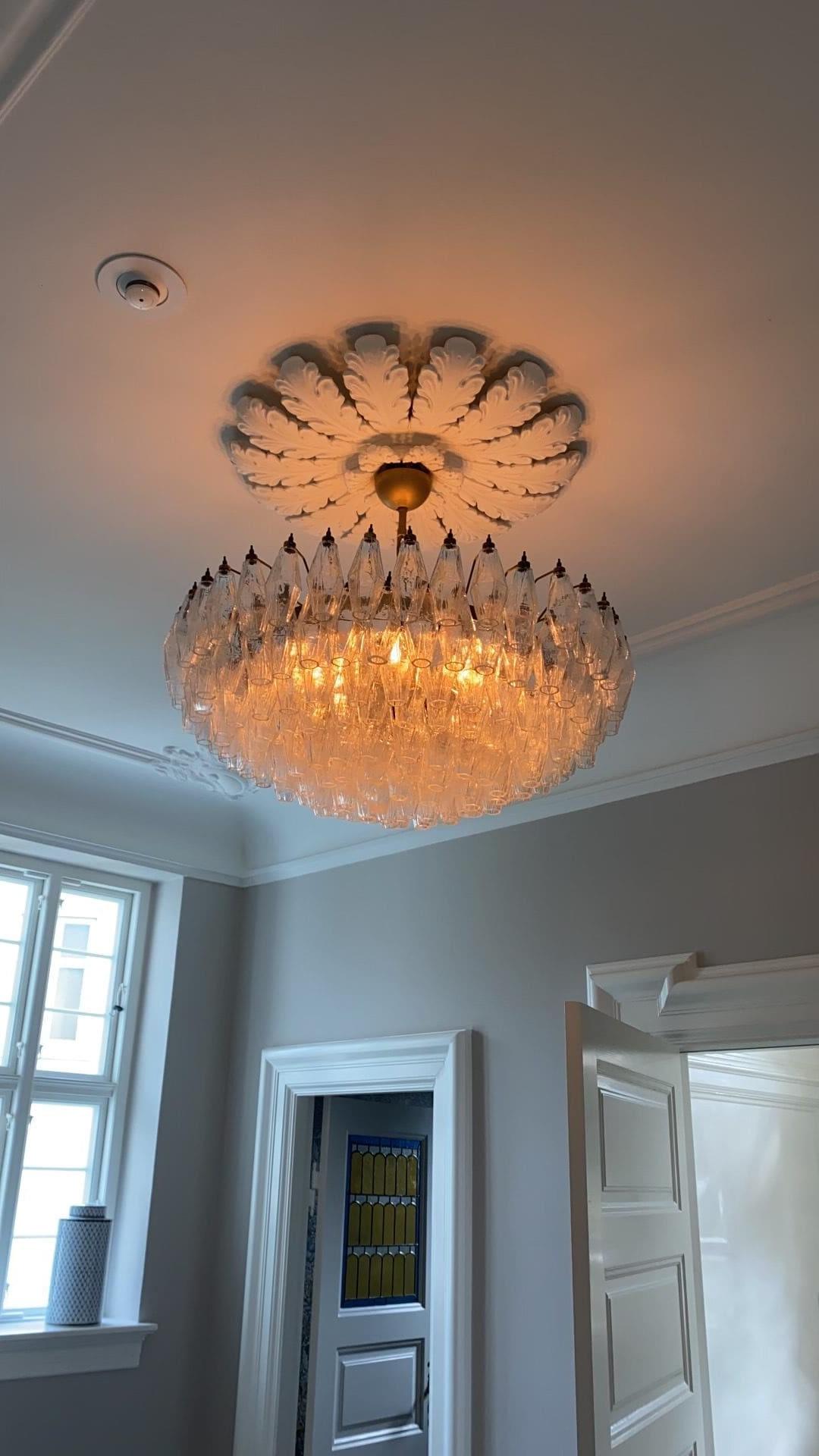 Murano Chandelier – Poliedri – 185 glass - Zonesus