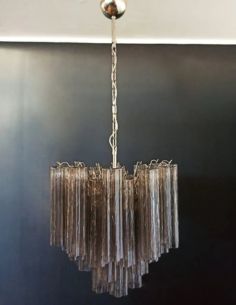 Murano Chandelier – 36 tubes – Smoked - Zonesus