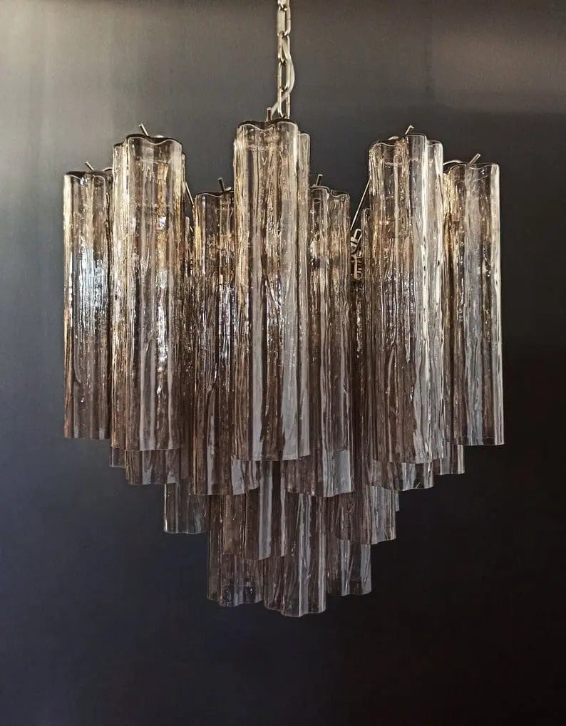 Murano Chandelier – 36 tubes – Smoked - Zonesus