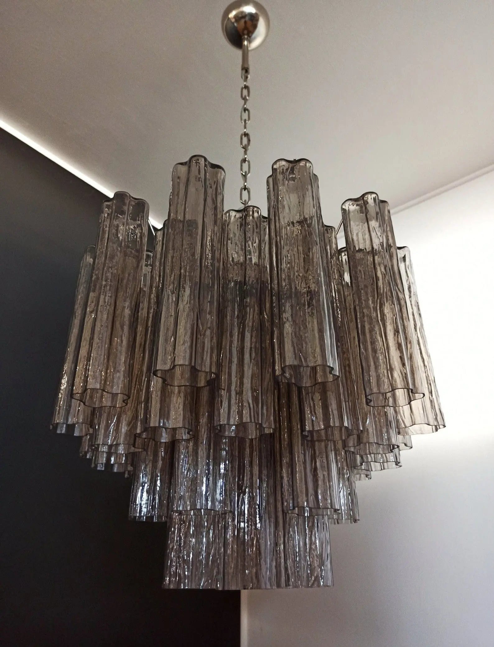 Murano Chandelier – 36 tubes – Smoked - Zonesus