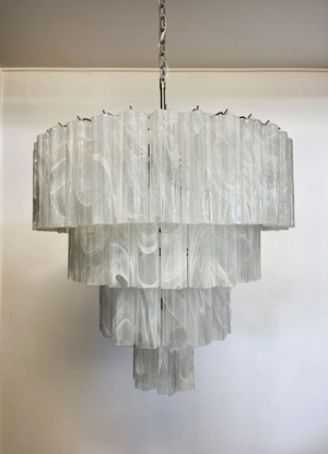 Murano Chandelier – 78 tubes – Alabaster white - Zonesus