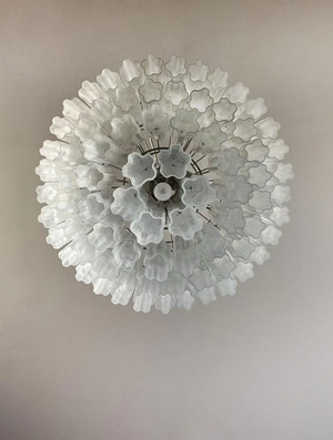 Murano Chandelier – 78 tubes – Alabaster white - Zonesus