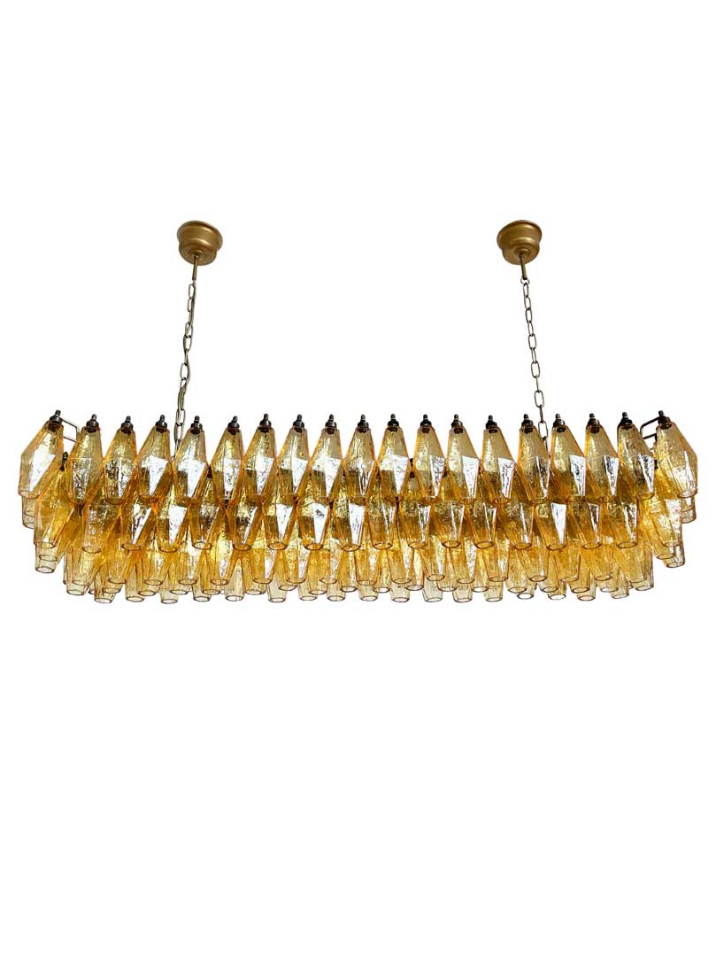 Murano Chandelier – Poliedri – 138 glass - Zonesus