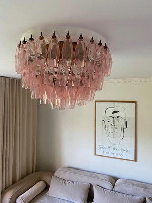Murano Chandelier – Poliedri – 84 glasses - Zonesus