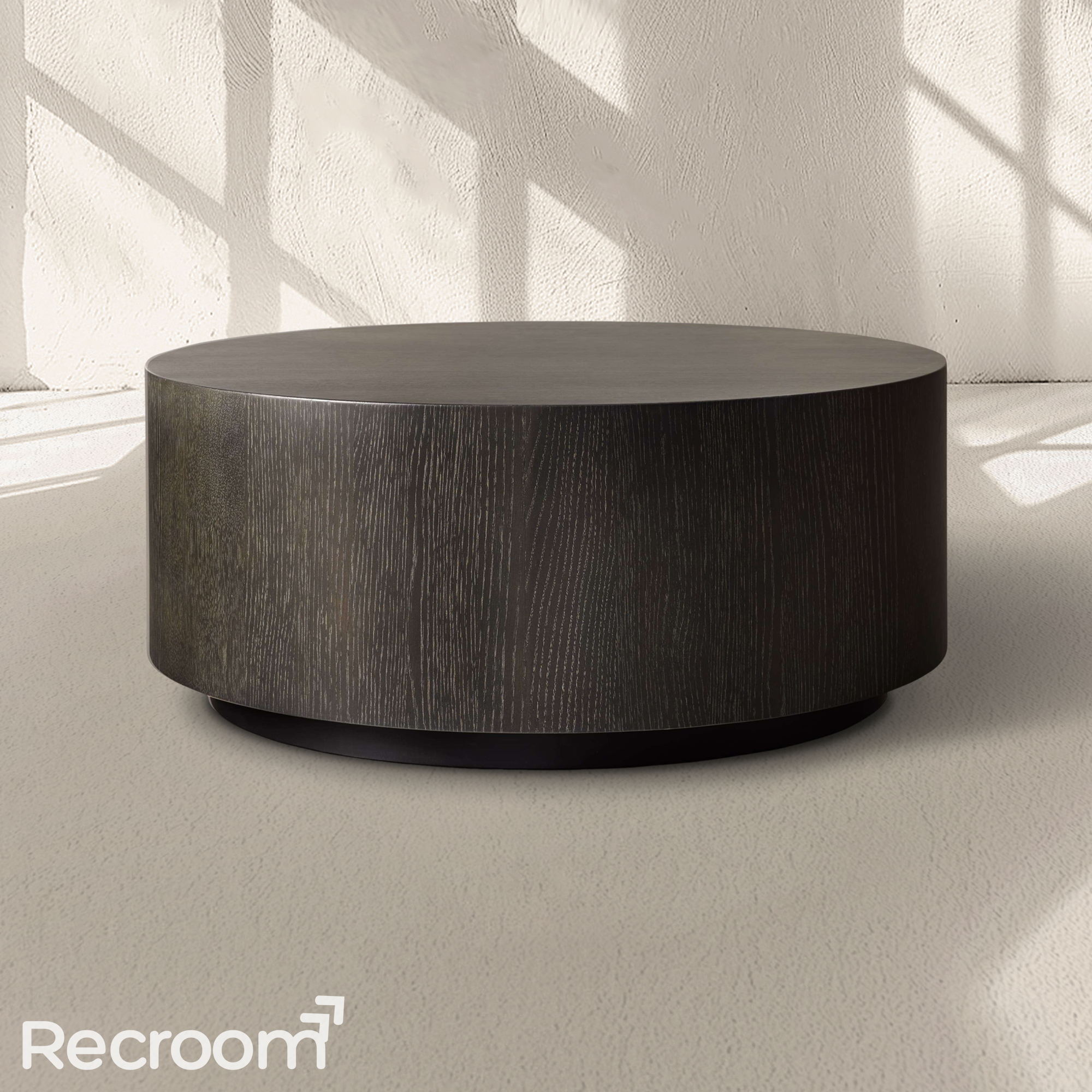 Sullivo Round Plinth Coffee Table - Zonesus