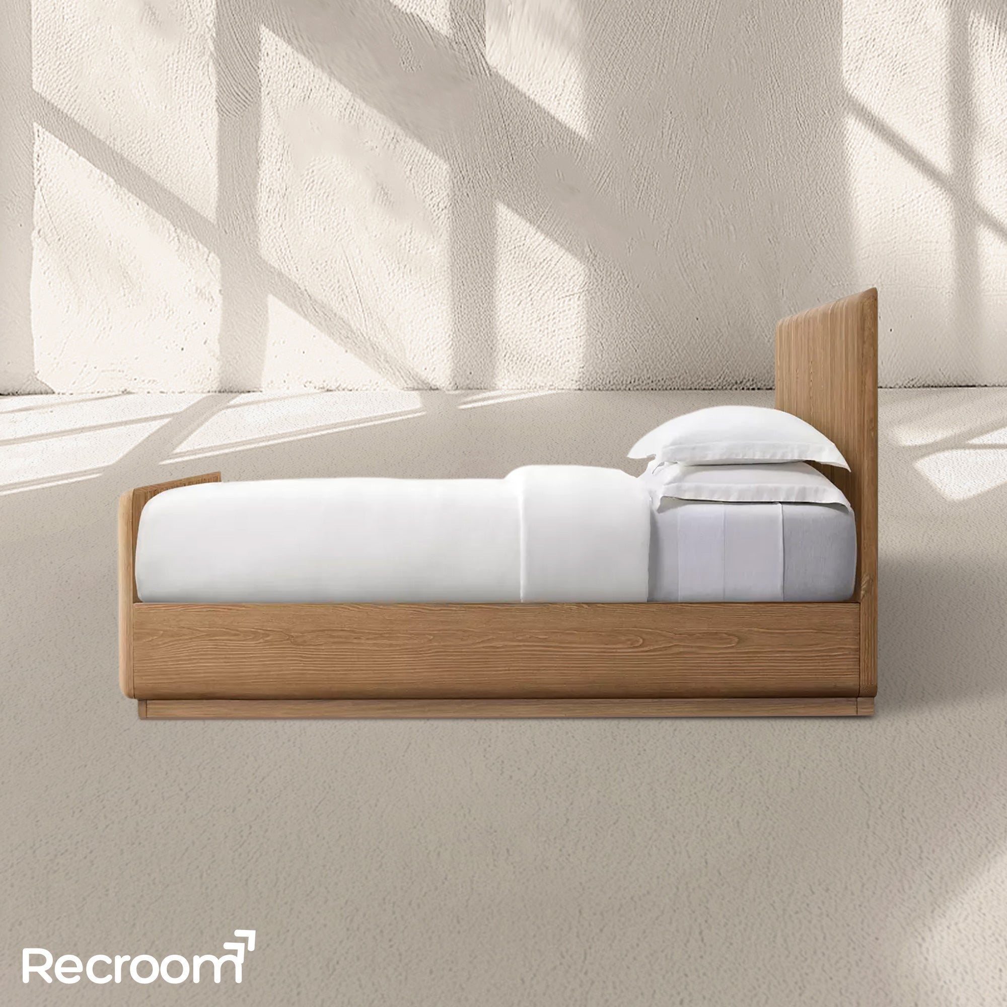 Cira Panel Bed with Footboard - Zonesus