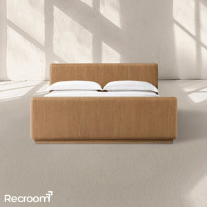 Cira Panel Bed with Footboard - Zonesus