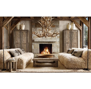 Natural Antler Chandelier 48" - Zonesus