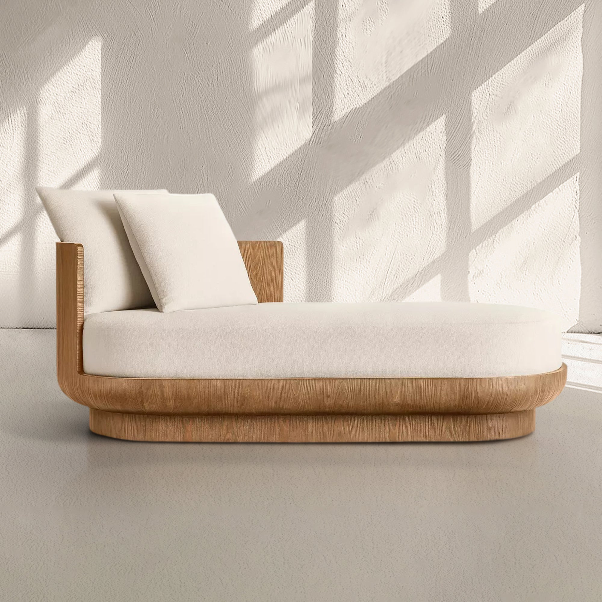 Cira Fabric Left-Arm Daybed - Zonesus