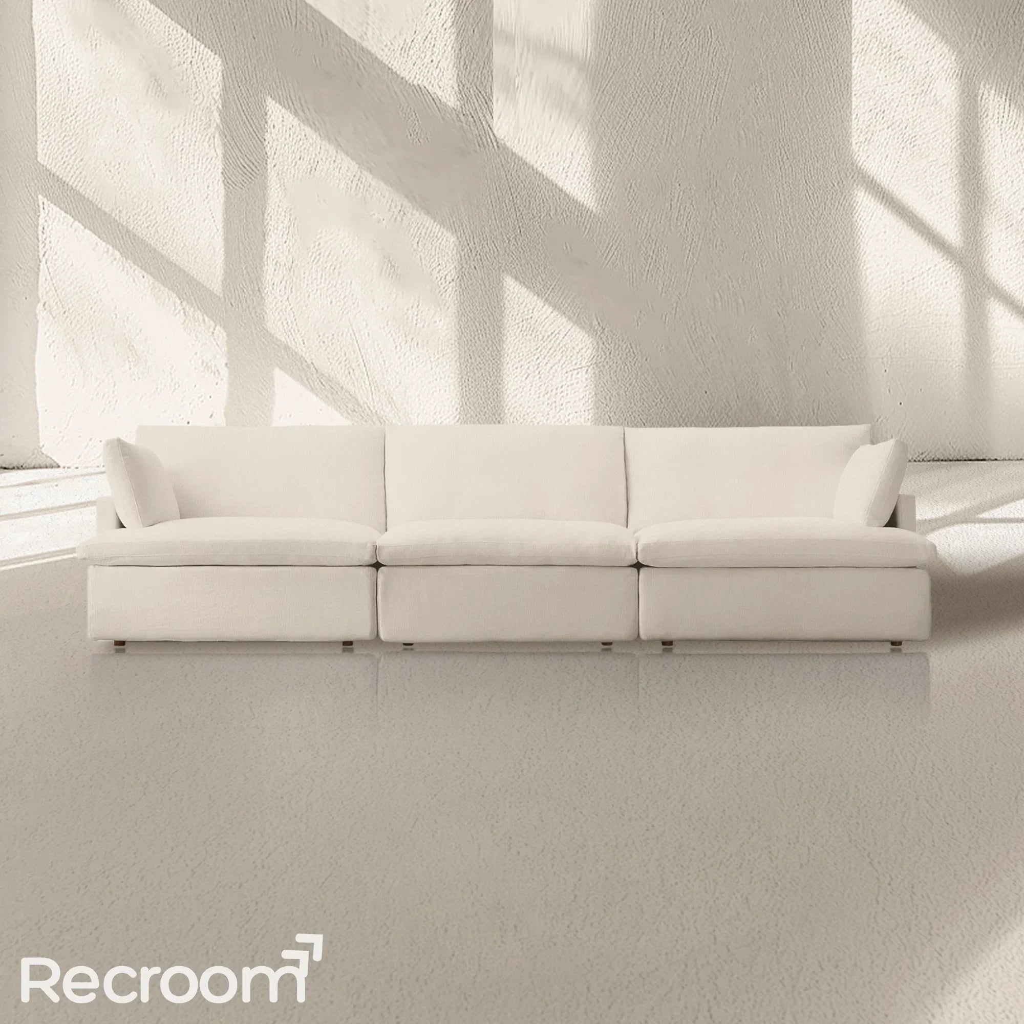 Kloud Track Arm 3-Seat Sofa - Zonesus